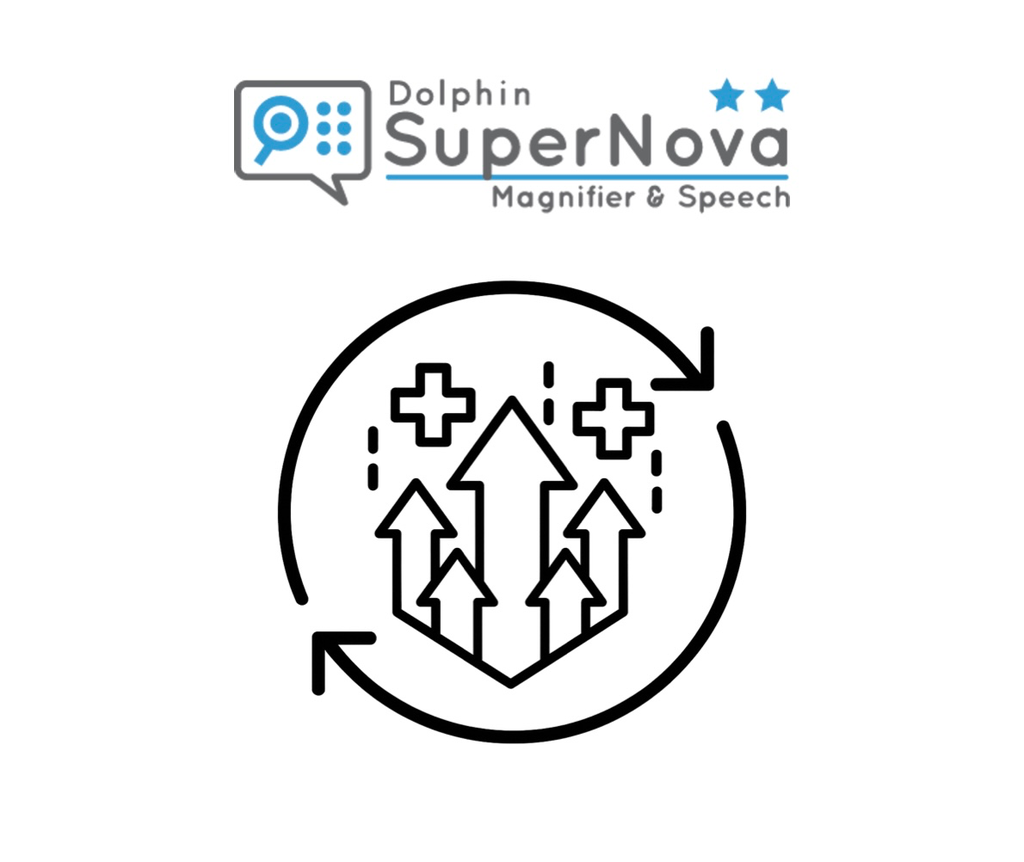 Dolphin SUPERNOVA Magnifier & Speech  SMA - 1 an