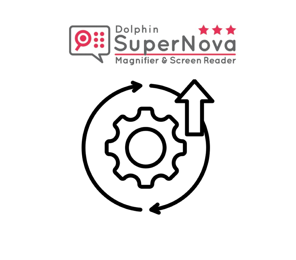 Dolphin SUPERNOVA Magnifier & Screen Reader Upgrade - 1 Niveau