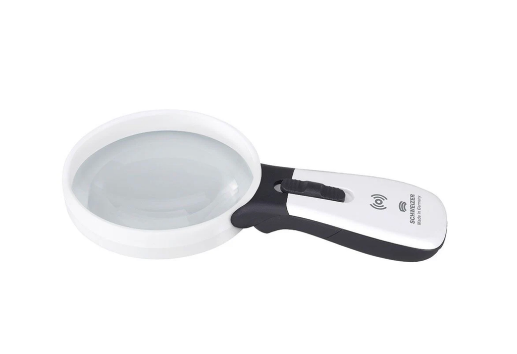 Ergo-lux i Mobil - Magnifier with charging pad - Schweizer