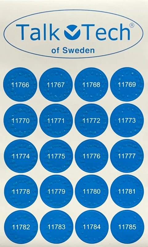 Etiquettes supplémentaires pour Étiqueteur PennyTalks - Talktech