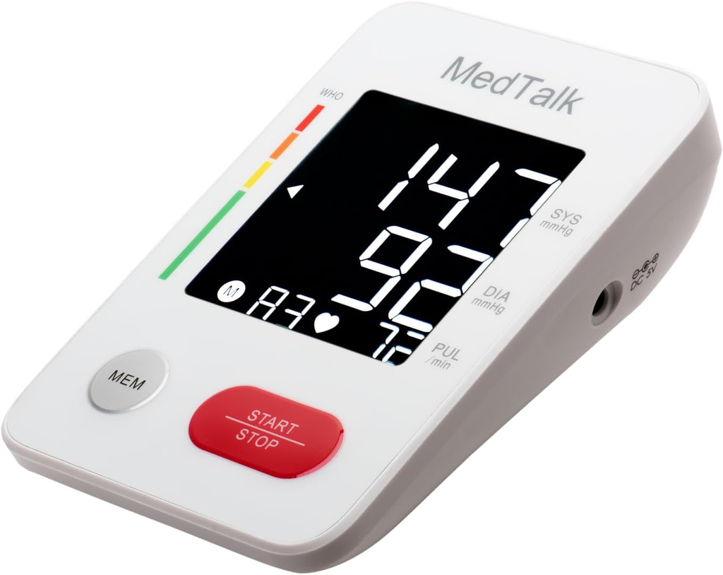MedTalk Oberarm Blutdruck-Messgerät mit Sprache Marschall