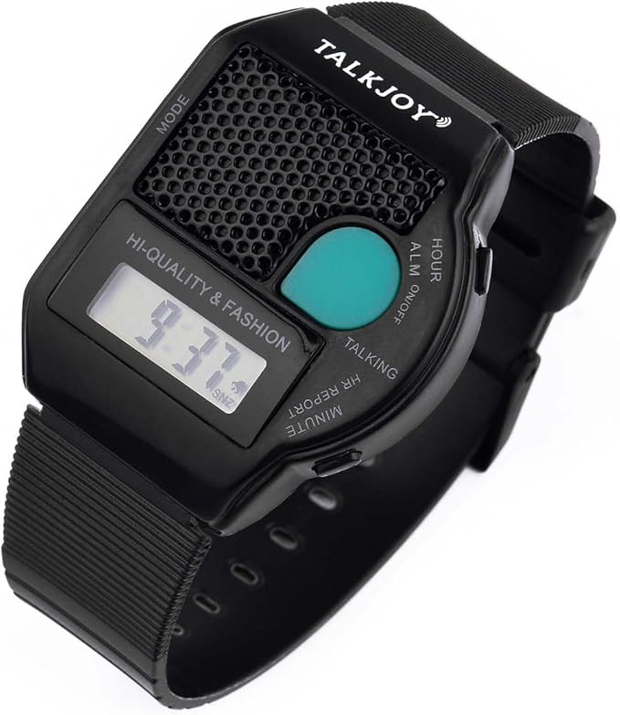 Montre parlante Silver plastique 