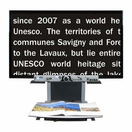 Quartz Full HD - Flex Arm - Videoloupe (22", 27", 32" oder 43") - Koba Vision