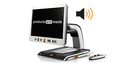Magnilink Vision TTS - Tele-enlarger with voice synthesis i24“ or 27“) - LVI