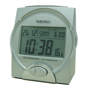 [1025] Marschall Talking Alarm Clock in german