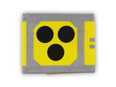 TRAFFIC PROTECTION ARMBAND Gréisst M, reflektiv, Velcro Befestigung