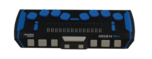 FS Focus 14 Blue V5 - 14 cell braille bar