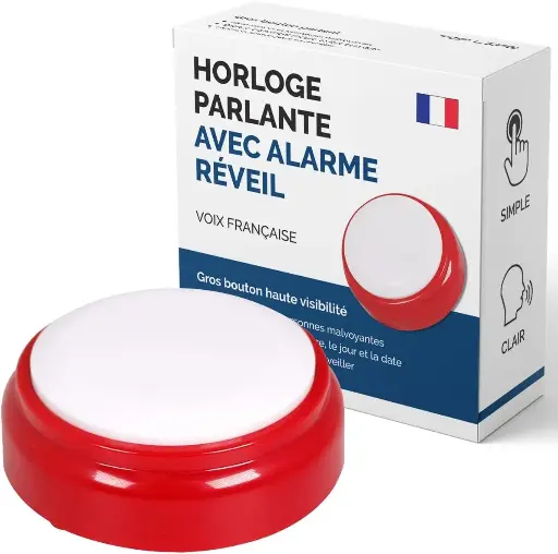 Horloge/réveil Parlant - Voix Française ou allemande