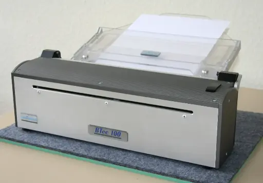 [00-44000] BTec 100- Mini-Brailledrucker, Single-Blat Dréckerei - Blista Brailletec
